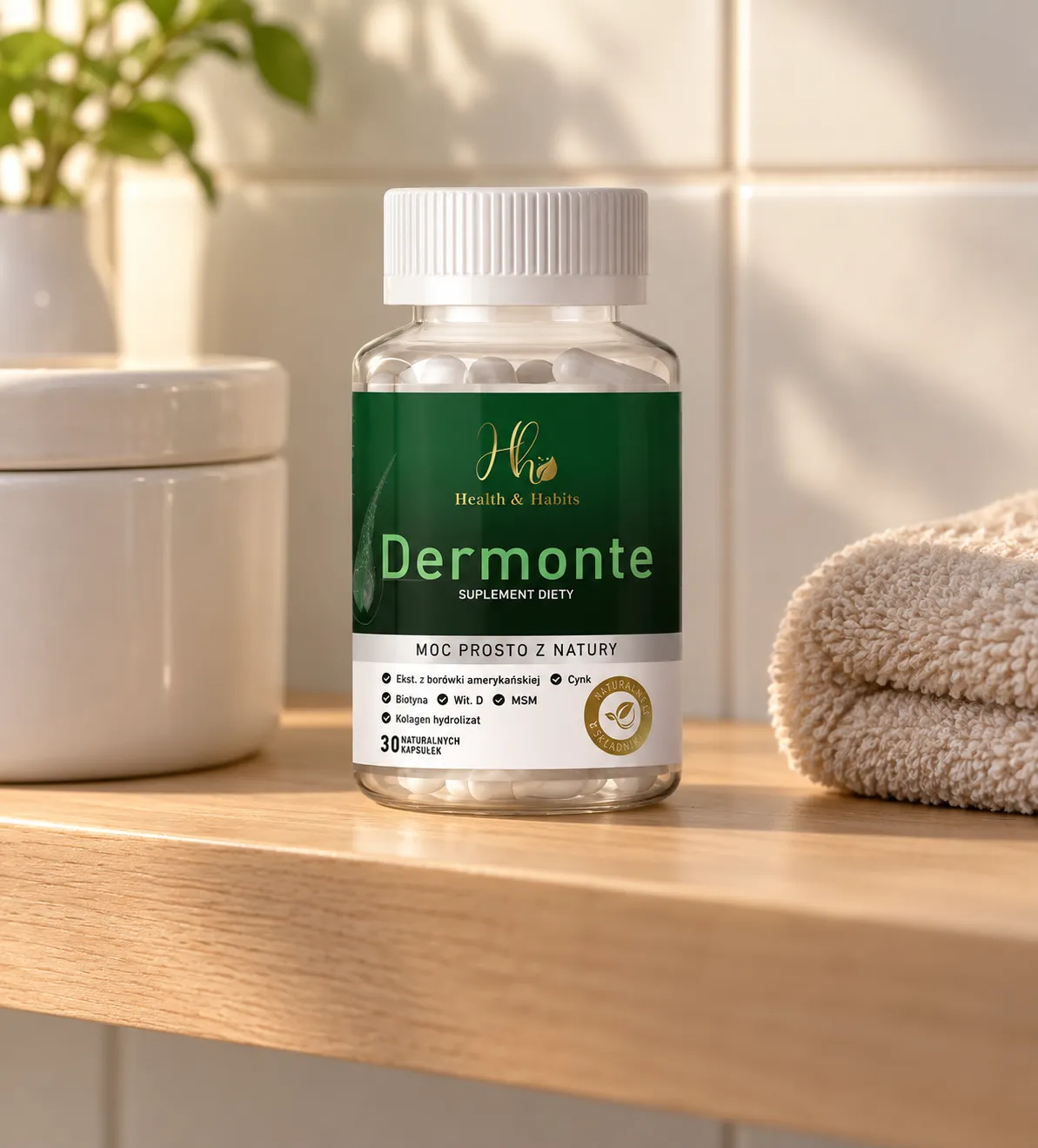 Dermonte — opakowanie na co dzień