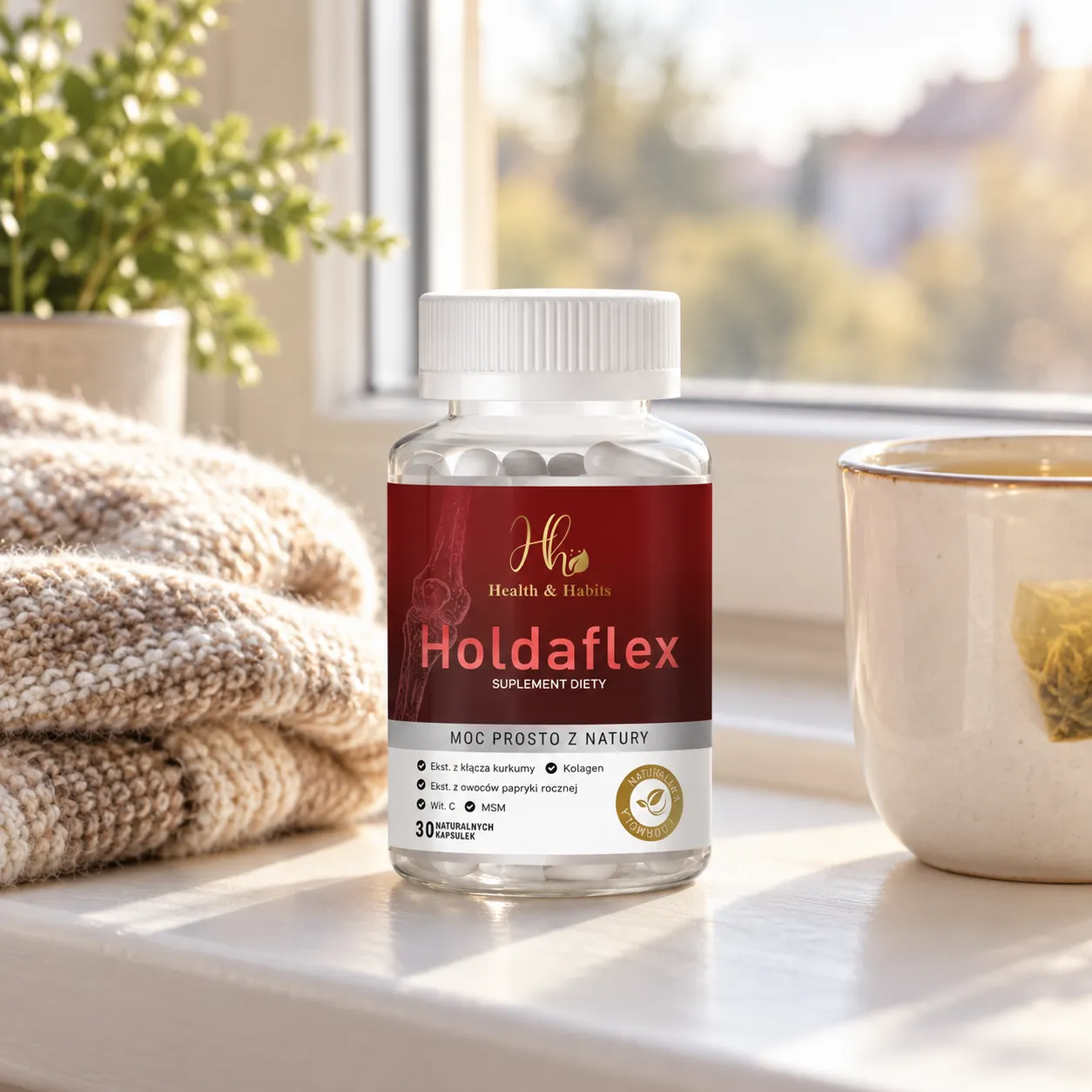 Holdaflex — opakowanie na co dzień