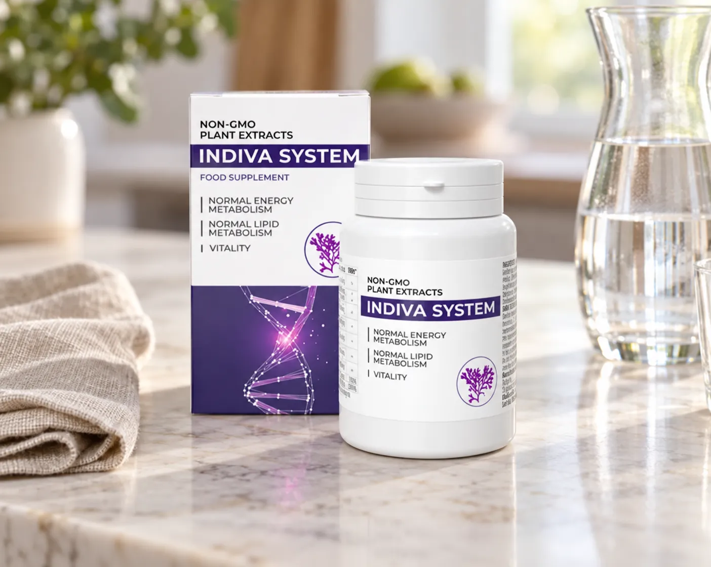 INDIVA SYSTEM — opakowanie na co dzień