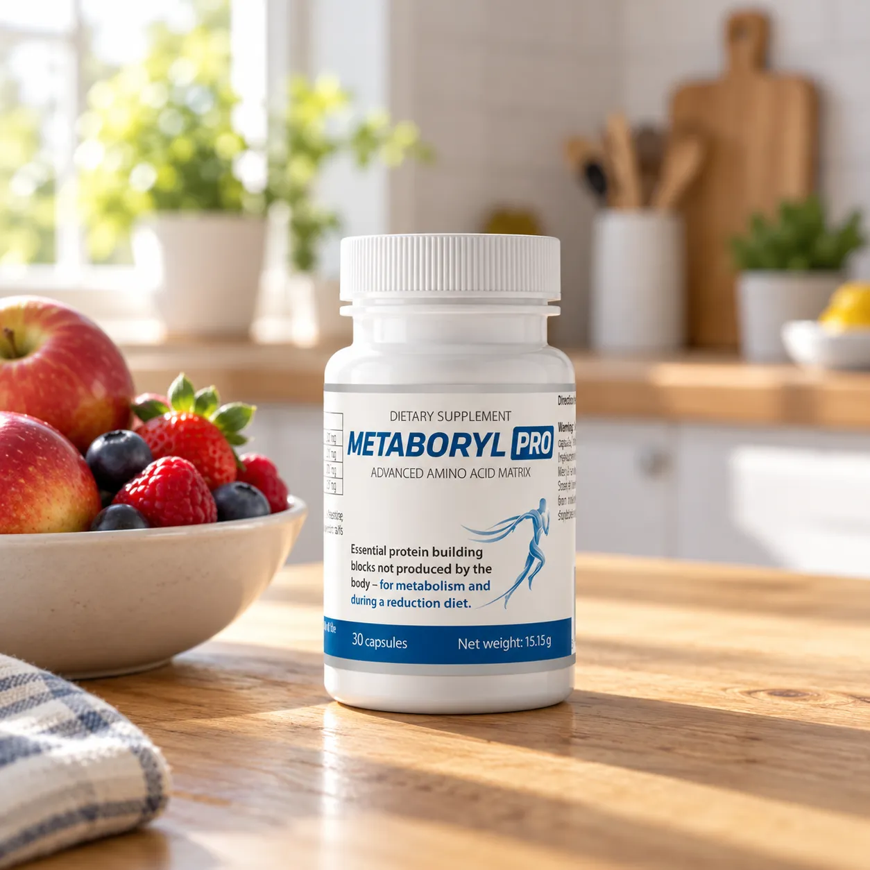 Metaboryl Pro — opakowanie na co dzień
