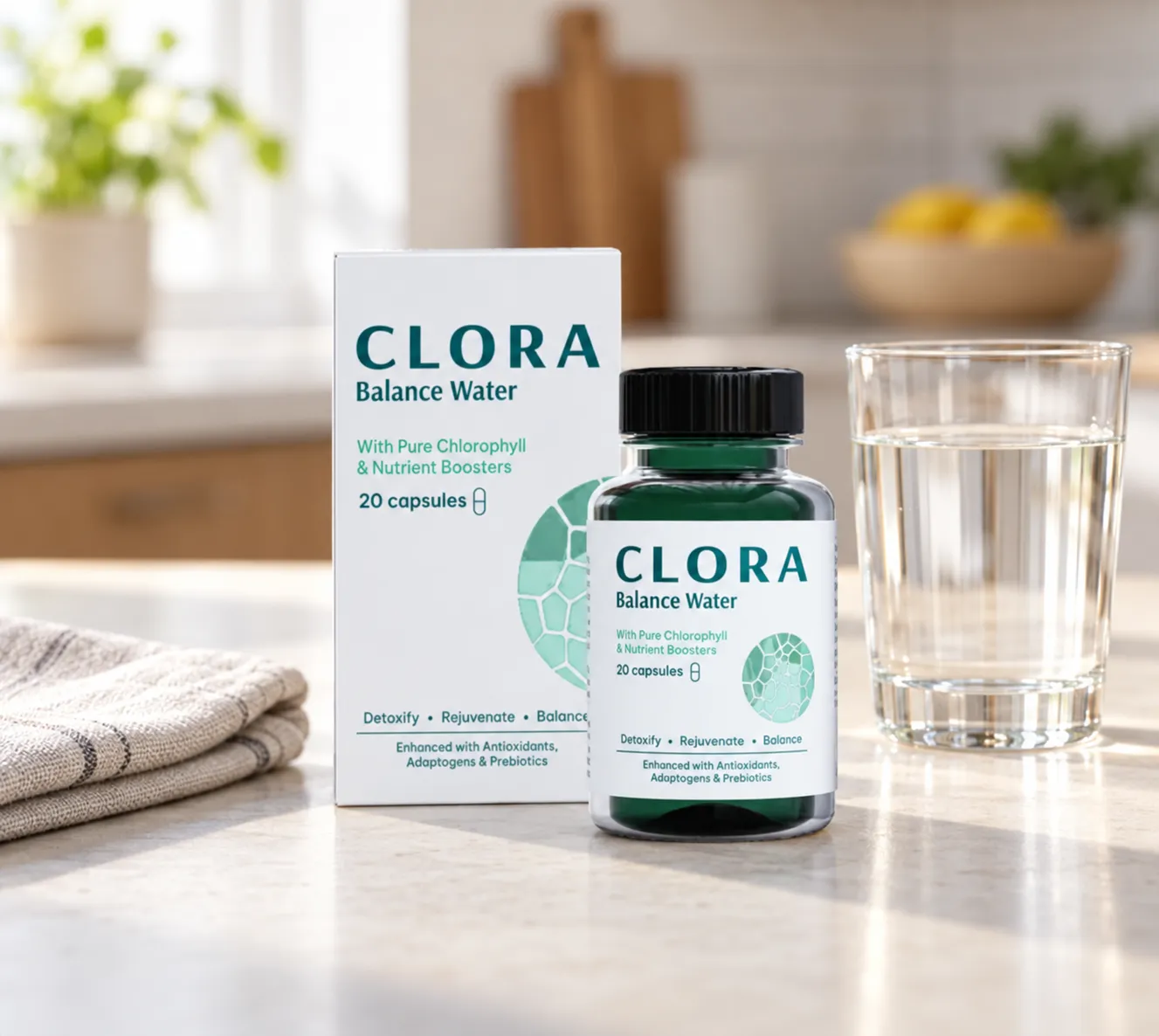 Clora Balance — opakowanie na co dzień
