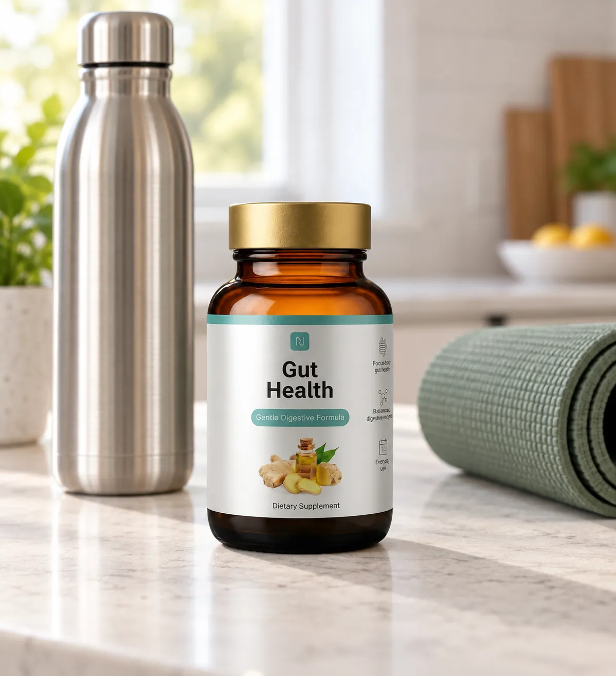 Gut health — opakowanie na co dzień