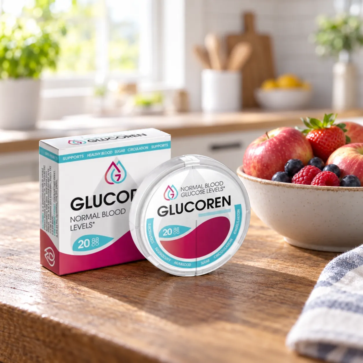 Glucoren — opakowanie na co dzień