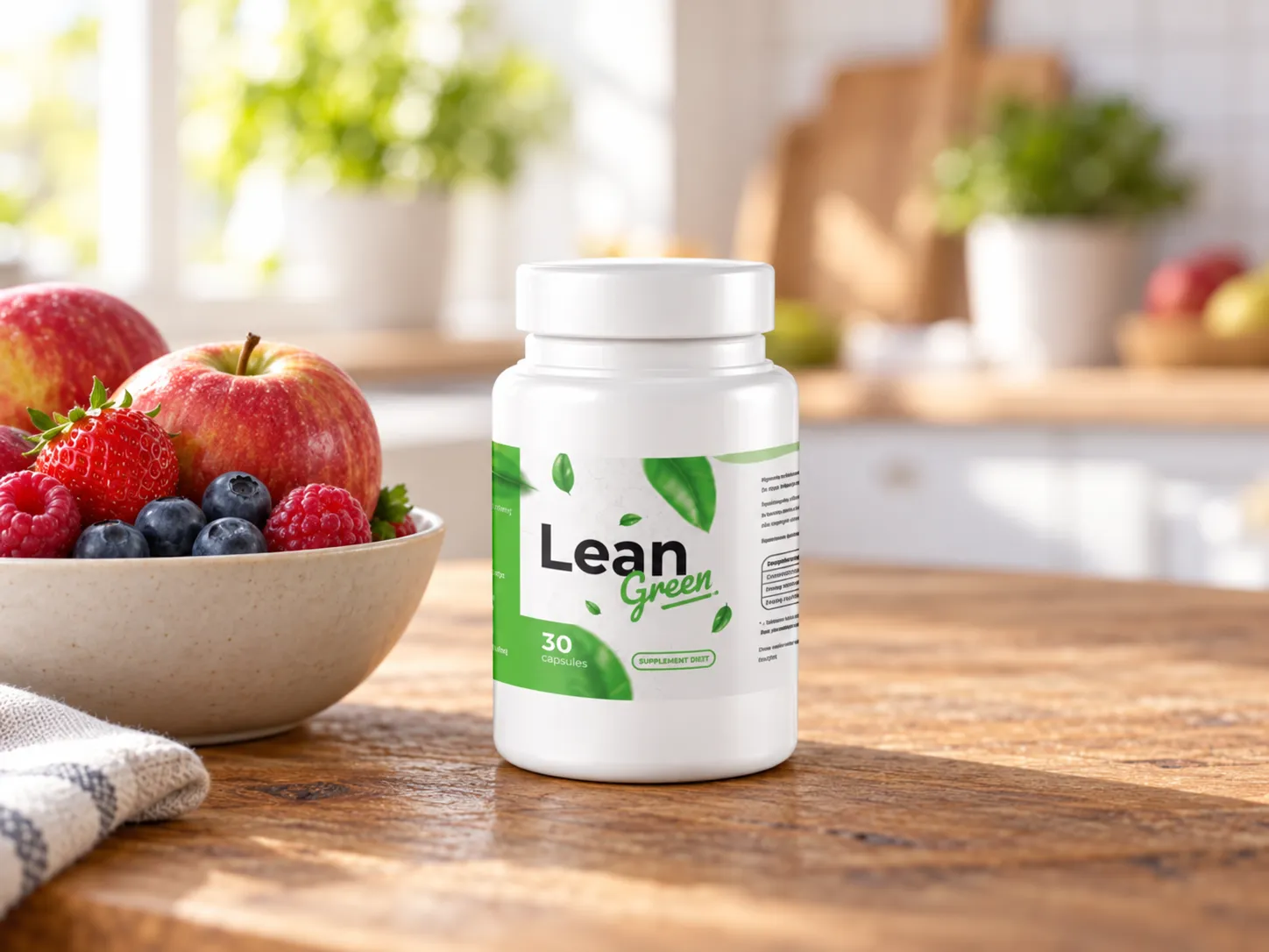 LeanGreen — opakowanie na co dzień