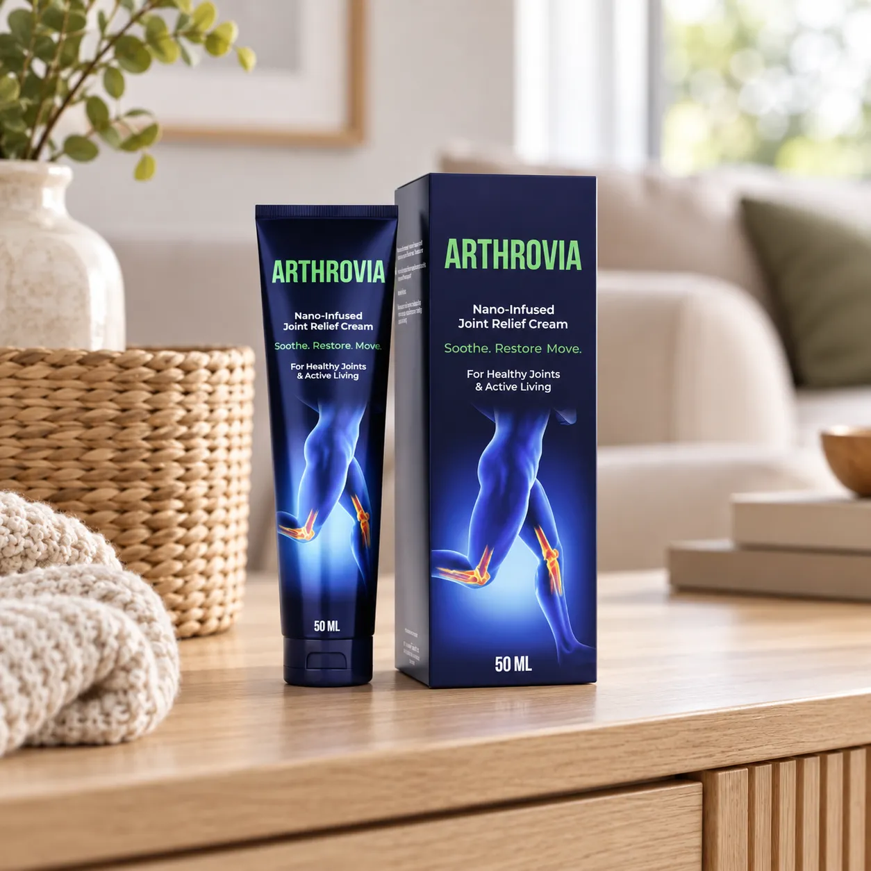 Arthrovia — opakowanie na co dzień