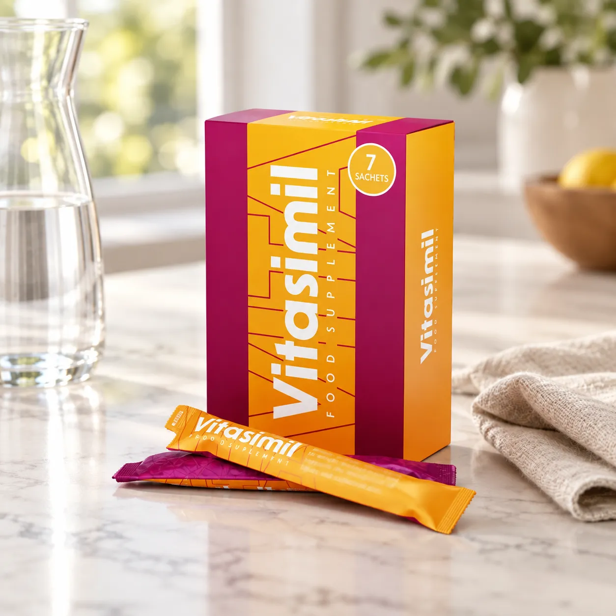 Vitasimil — opakowanie na co dzień